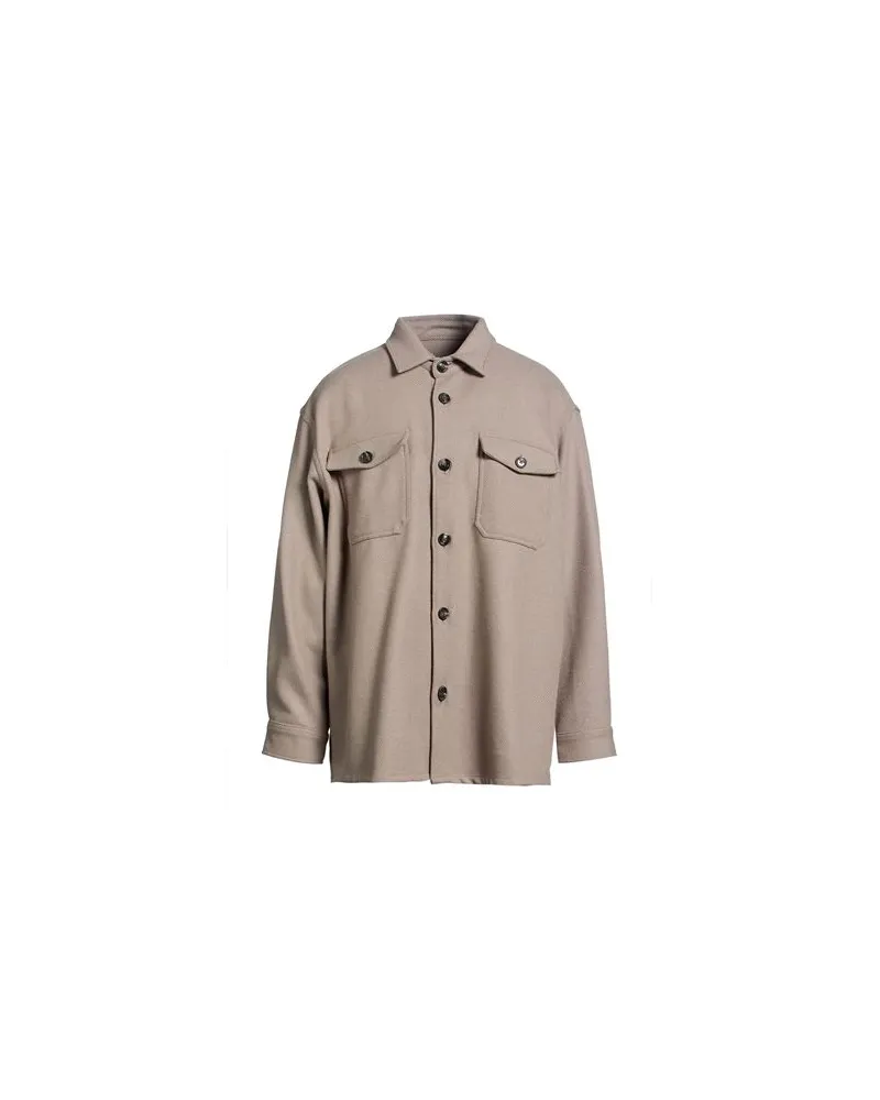 AMI Paris TOPS - Hemdenauf YOOX.COM Maulwurfsgrau