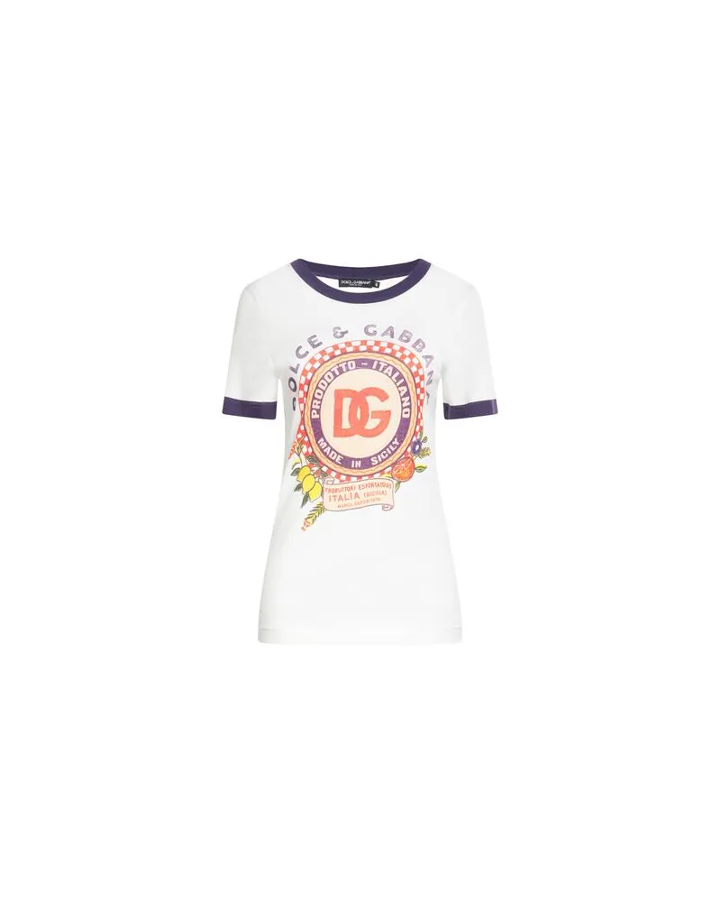 Dolce & Gabbana TOPS - T-shirtsauf YOOX.COM Weiß