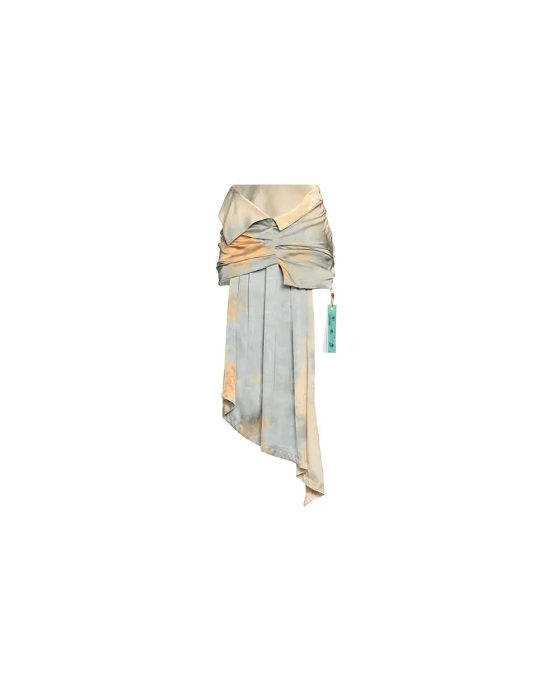 OFF-WHITE HOSEN & RÖCKE - Miniröckeauf YOOX.COM Hellgrau