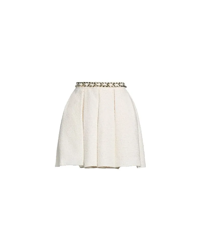 Elisabetta Franchi HOSEN & RÖCKE - Miniröckeauf YOOX.COM Elfenbein
