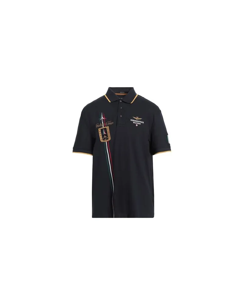 Aeronautica Militare TOPS - Poloshirtsauf YOOX.COM Nachtblau