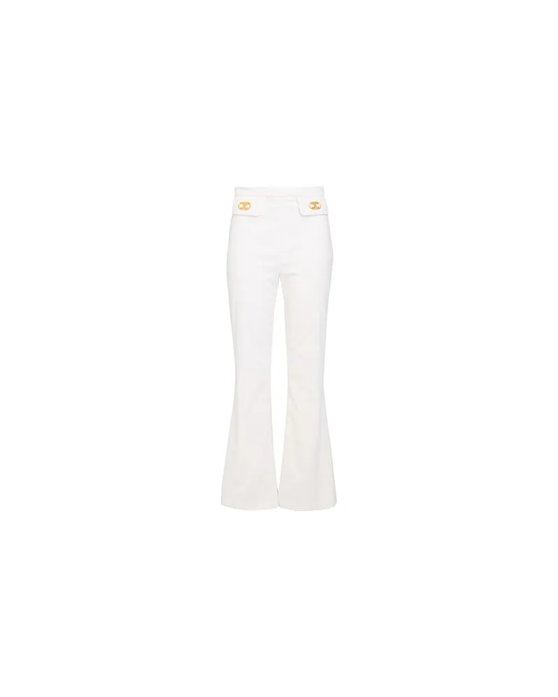 Elisabetta Franchi HOSEN & RÖCKE - Hosenauf YOOX.COM Weiß