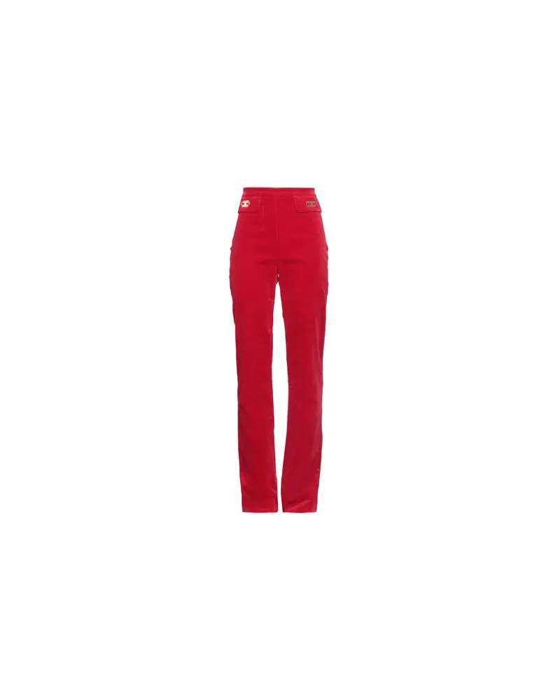 Elisabetta Franchi HOSEN & RÖCKE - Hosenauf YOOX.COM Rot