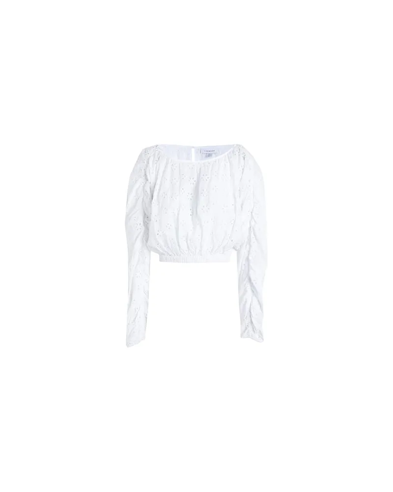 Topshop TOPS - Topsauf YOOX.COM Weiß