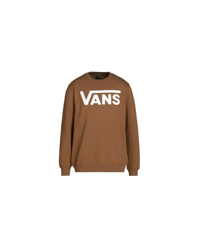 Vans MN  CLASSIC CREW II  - TOPS - Sweatshirtsauf YOOX.COM Braun
