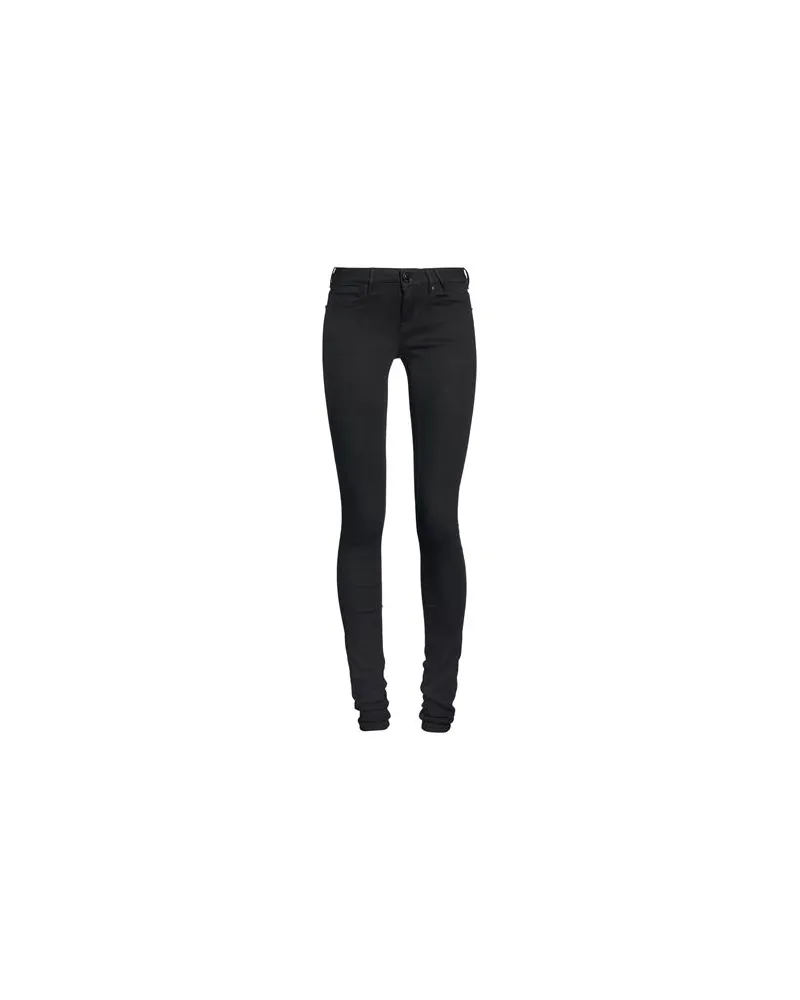 Guess HOSEN & RÖCKE - Jeanshosenauf YOOX.COM Schwarz