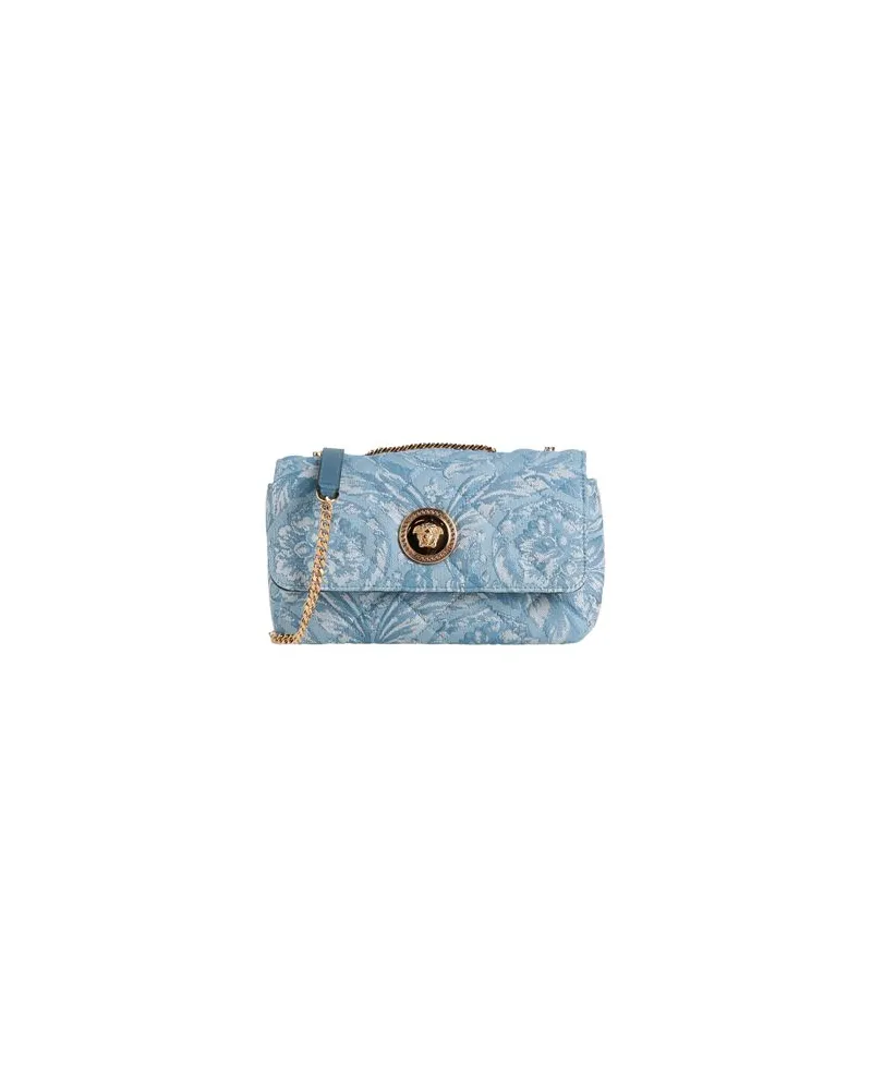 Versace TASCHEN - Umhängetascheauf YOOX.COM Hellblau