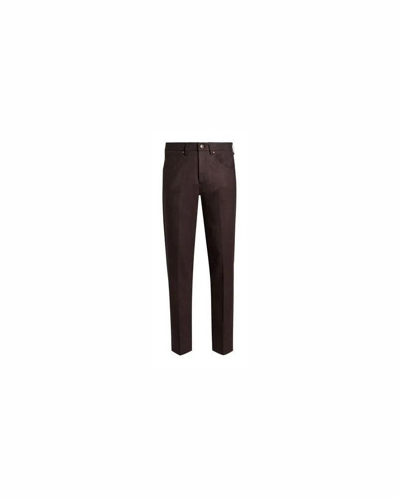 Berwich HOSEN & RÖCKE - Hosenauf YOOX.COM Dunkelbraun