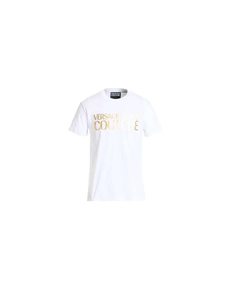 Versace Jeans TOPS - T-shirtsauf YOOX.COM Weiß