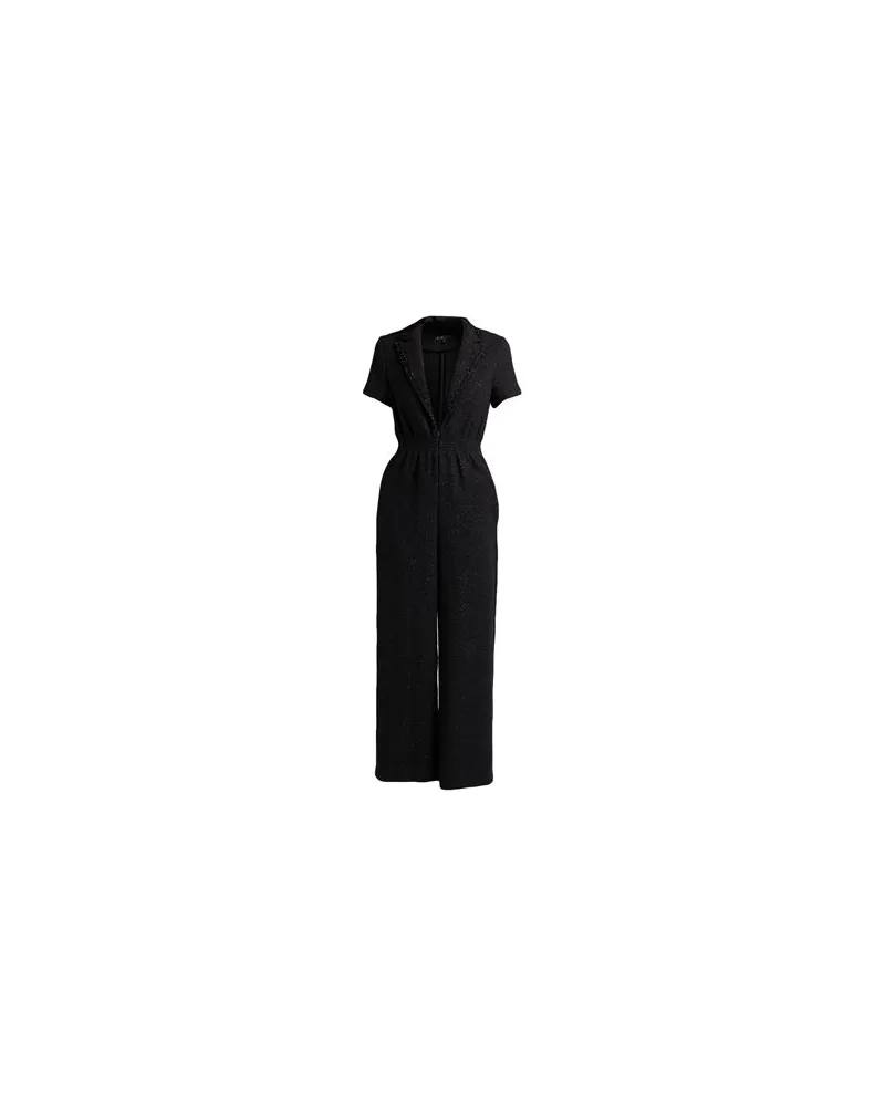 Maje OVERALLS - Jumpsuitsauf YOOX.COM Schwarz