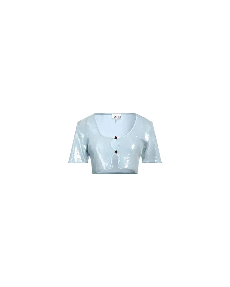 Ganni TOPS - Topsauf YOOX.COM Himmelblau