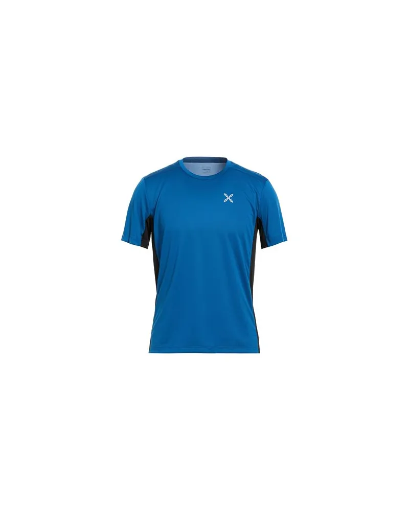 Montura TOPS - T-shirtsauf YOOX.COM Azurblau