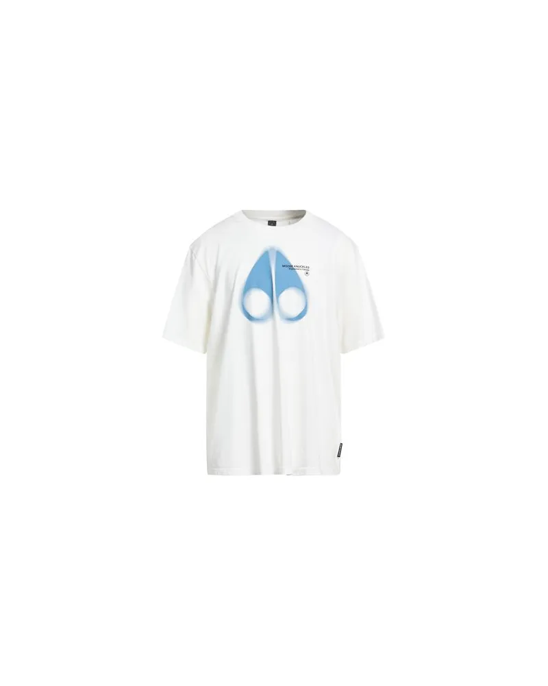 Moose Knuckles TOPS - T-shirtsauf YOOX.COM Elfenbein