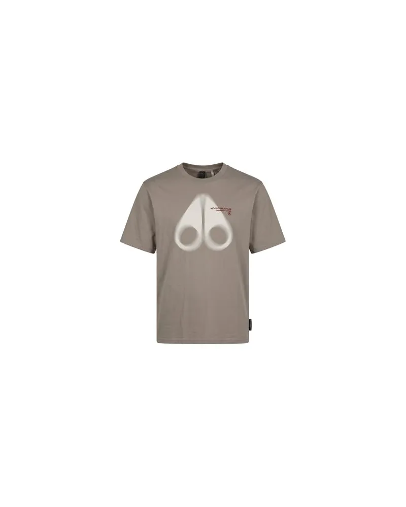 Moose Knuckles TOPS - T-shirtsauf YOOX.COM Hellgrau