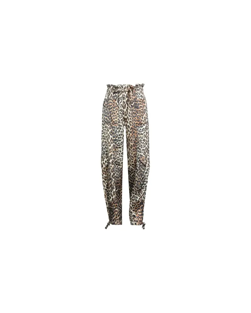 Ganni HOSEN & RÖCKE - Hosenauf YOOX.COM Beige