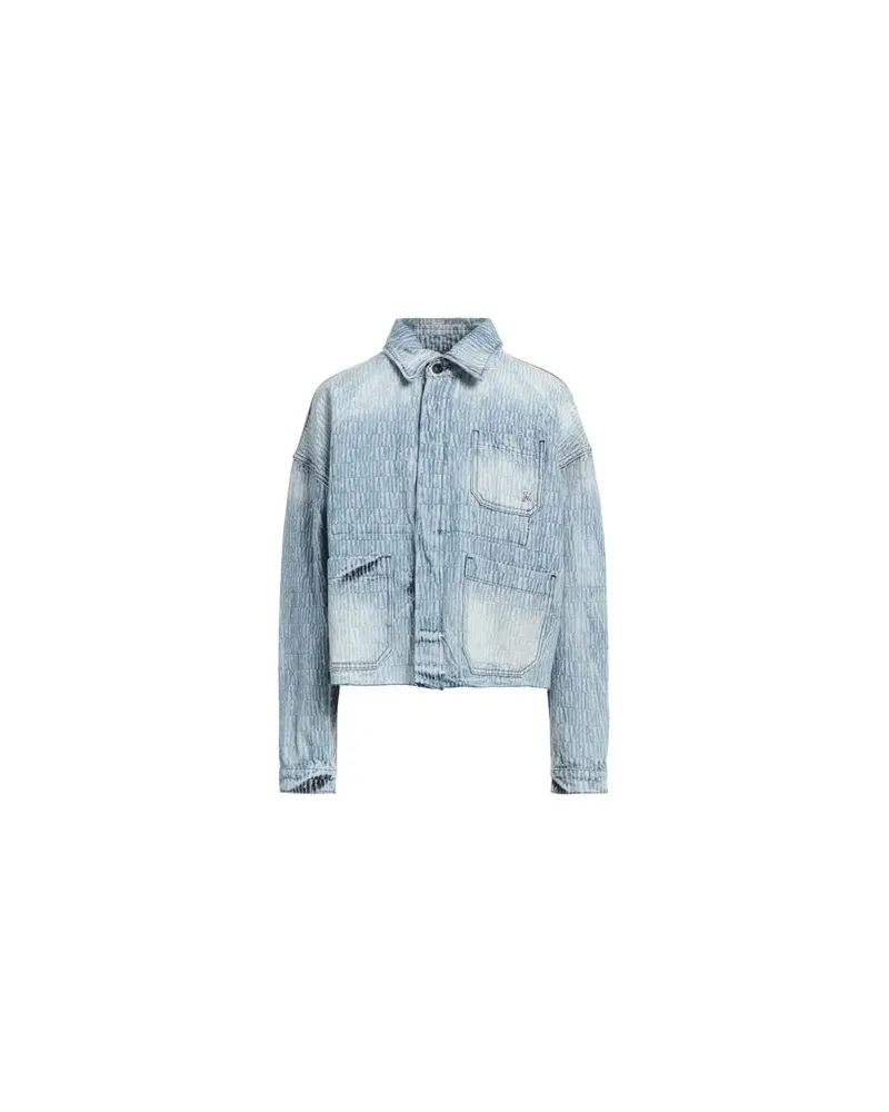 Amiri JACKEN & MÄNTEL - Jeansjacken/Mäntelauf YOOX.COM Blau