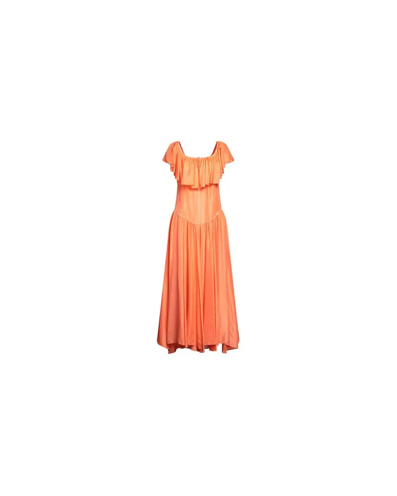 forte_forte KLEIDER - Maxi-Kleiderauf YOOX.COM Orange