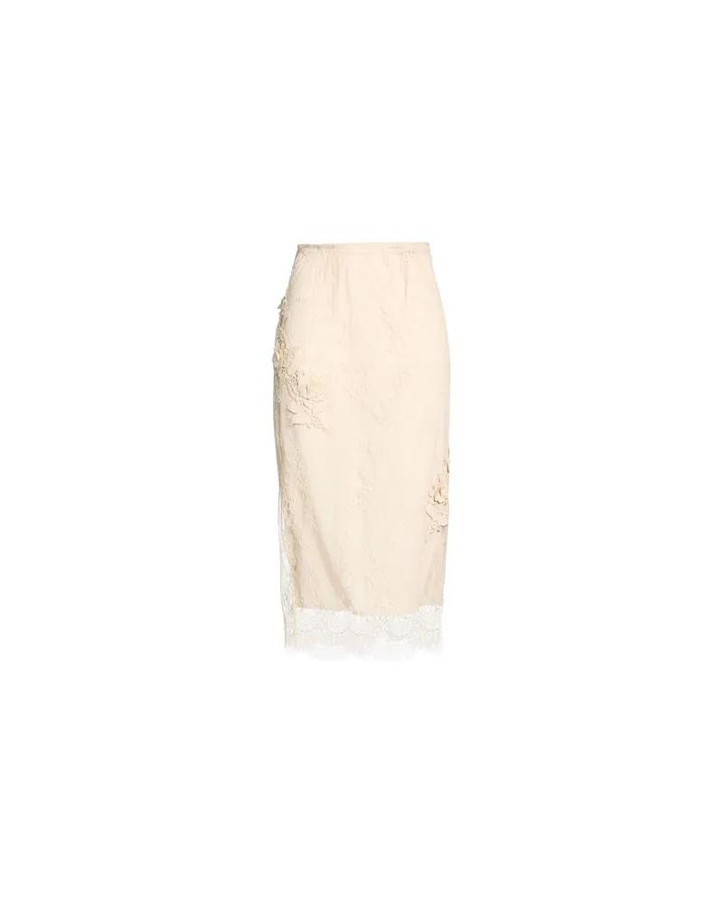 Blumarine HOSEN & RÖCKE - Midi-Röckeauf YOOX.COM Beige