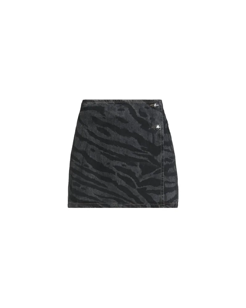 Ganni HOSEN & RÖCKE - Jeansröckeauf YOOX.COM Braungrau