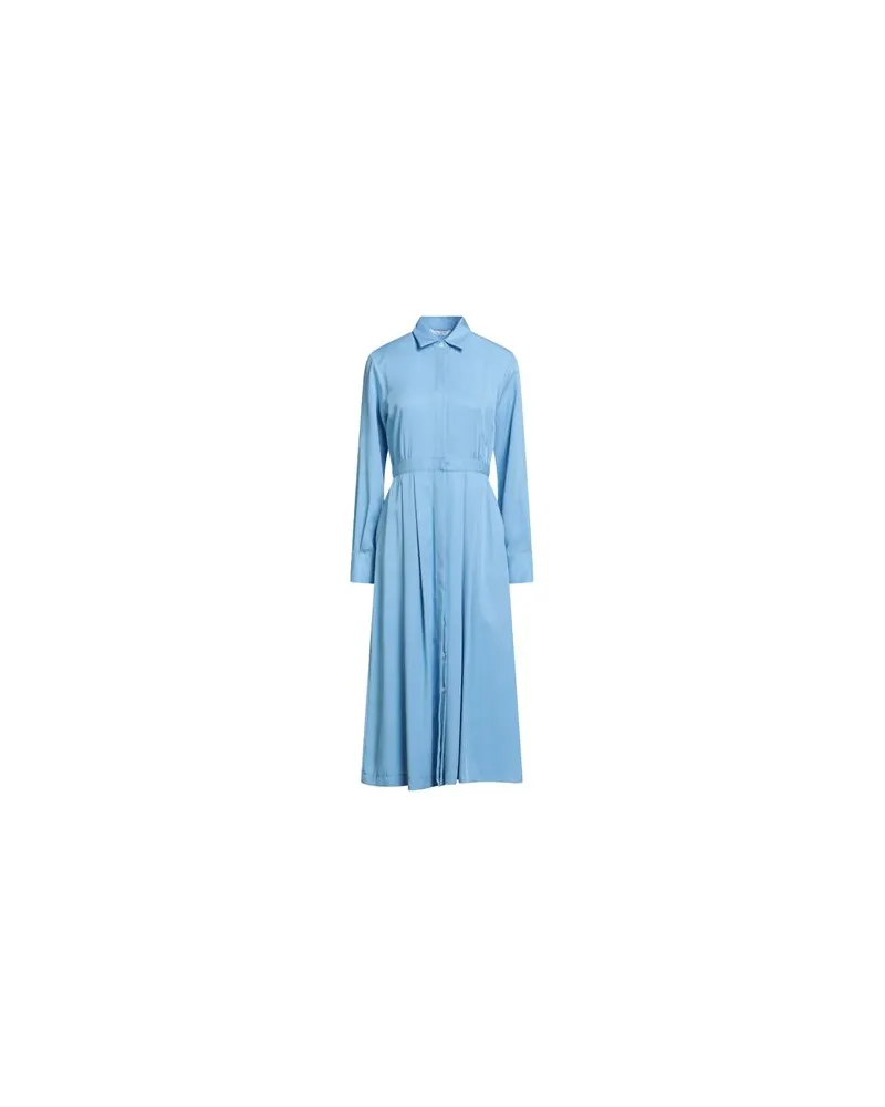 Caliban KLEIDER - Midi-Kleiderauf YOOX.COM Hellblau