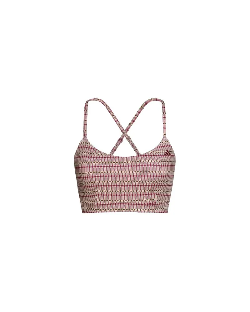 adidas YGA ST AOP BRA  - TOPS - Topsauf YOOX.COM Pflaume