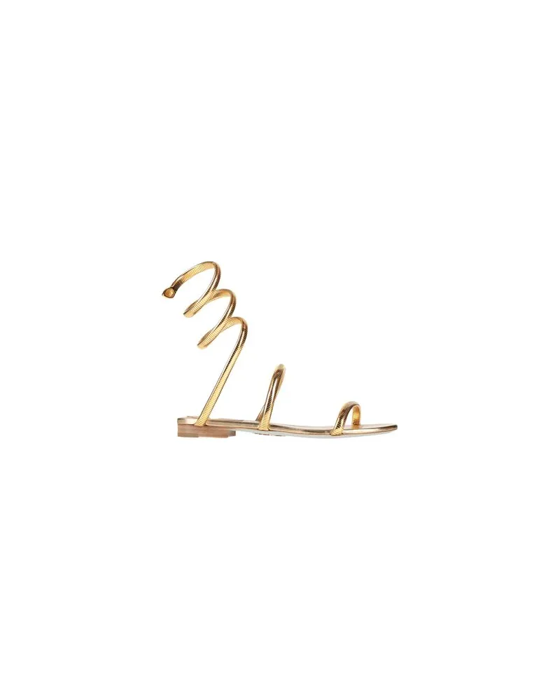 René Caovilla SCHUHE - Sandalenauf YOOX.COM Gold