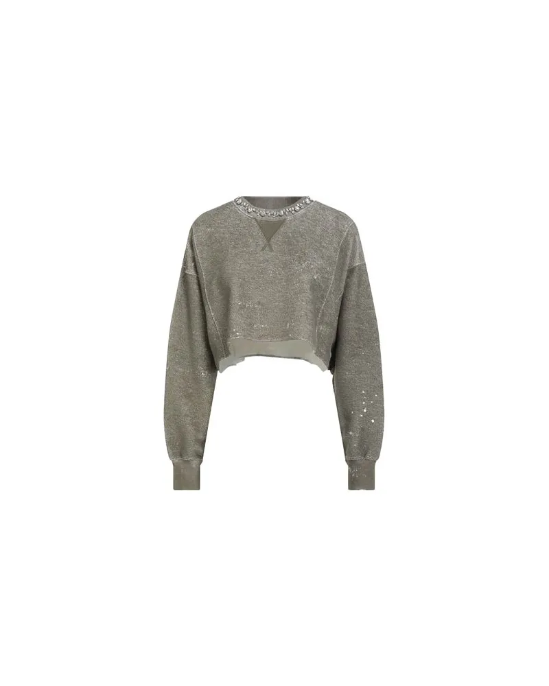 Golden Goose TOPS - Sweatshirtsauf YOOX.COM Militärgrün