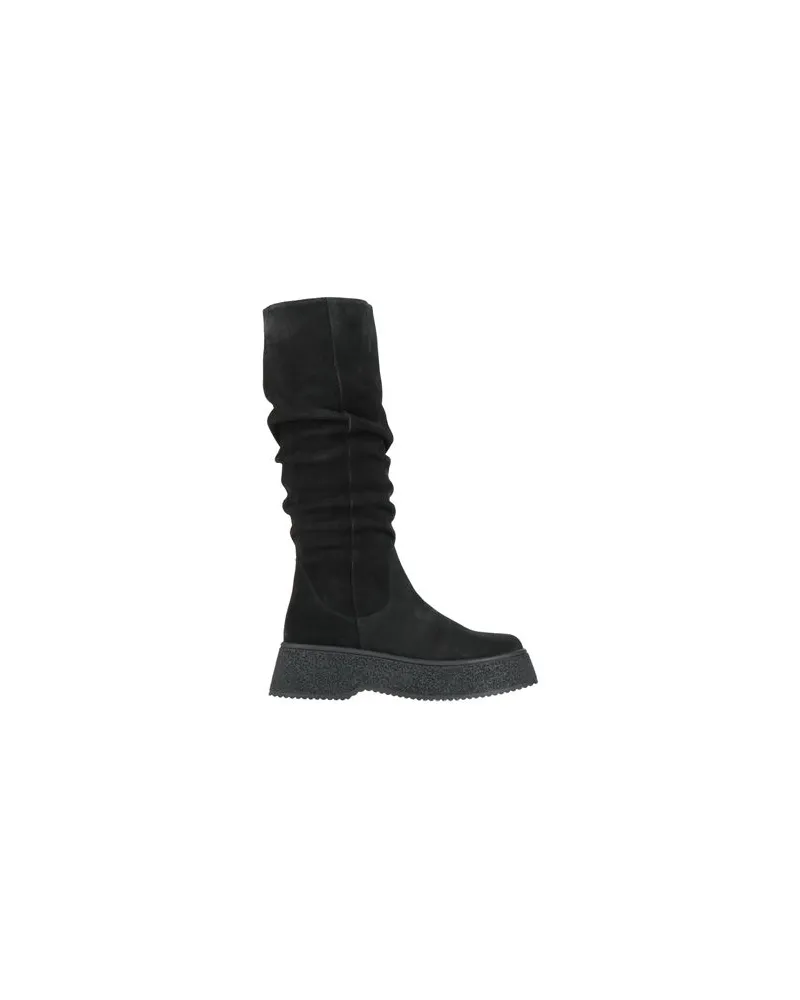 Tosca Blu SCHUHE - Stiefelauf YOOX.COM Schwarz