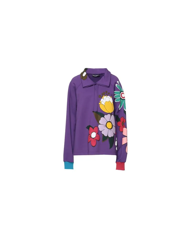 Dolce & Gabbana TOPS - Sweatshirtsauf YOOX.COM Dunkelviolett