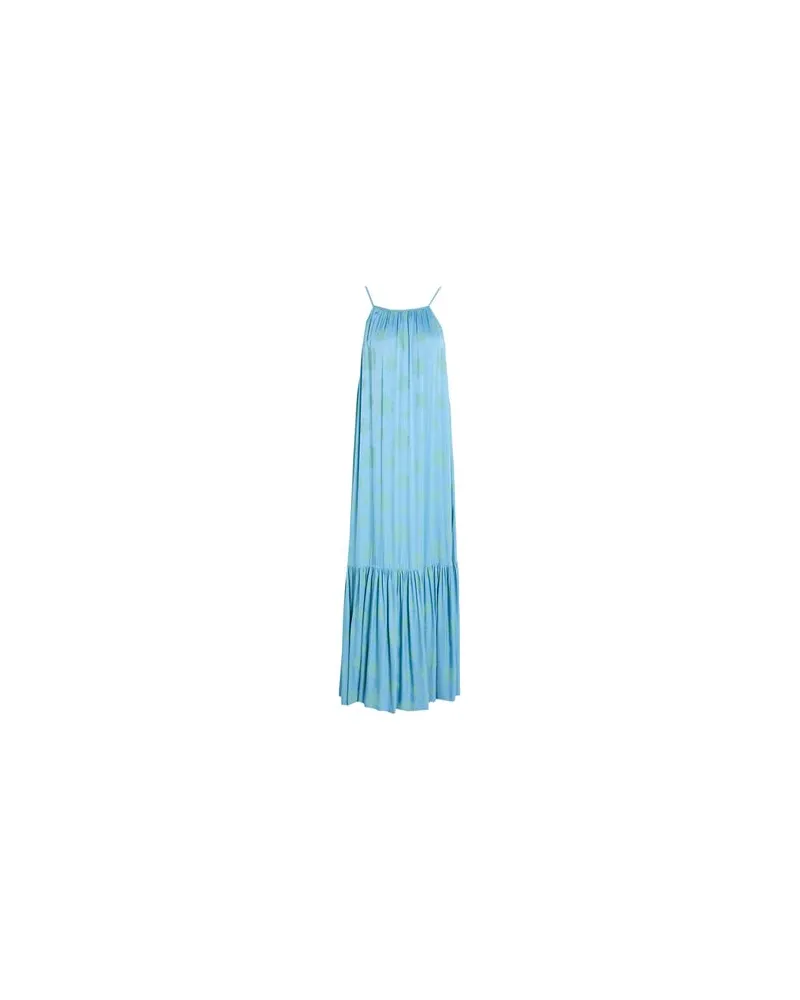 Alessia Santi KLEIDER - Maxi-Kleiderauf YOOX.COM Himmelblau