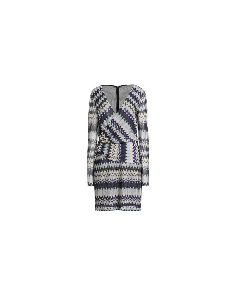 Missoni KLEIDER - Mini-Kleiderauf YOOX.COM Himmelblau