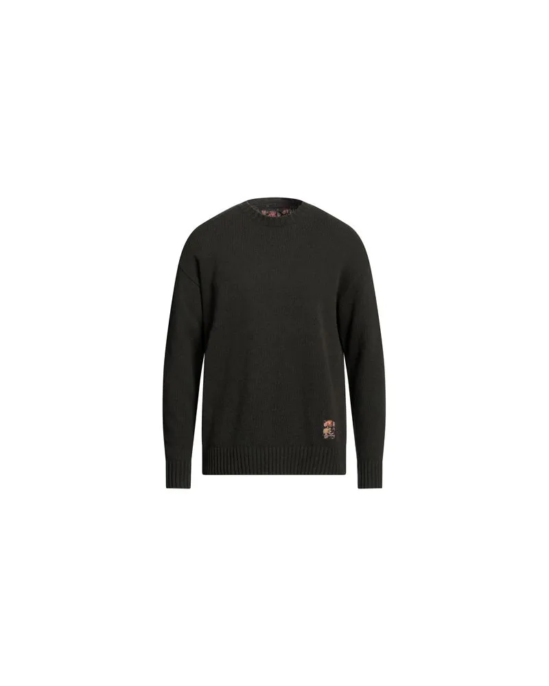 Emporio Armani STRICKWAREN - Pulloverauf YOOX.COM Dunkelgrün