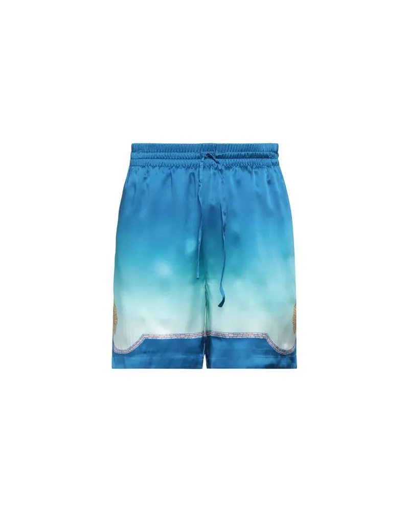 Casablanca Paris HOSEN & RÖCKE - Shorts & Bermudashortsauf YOOX.COM Azurblau