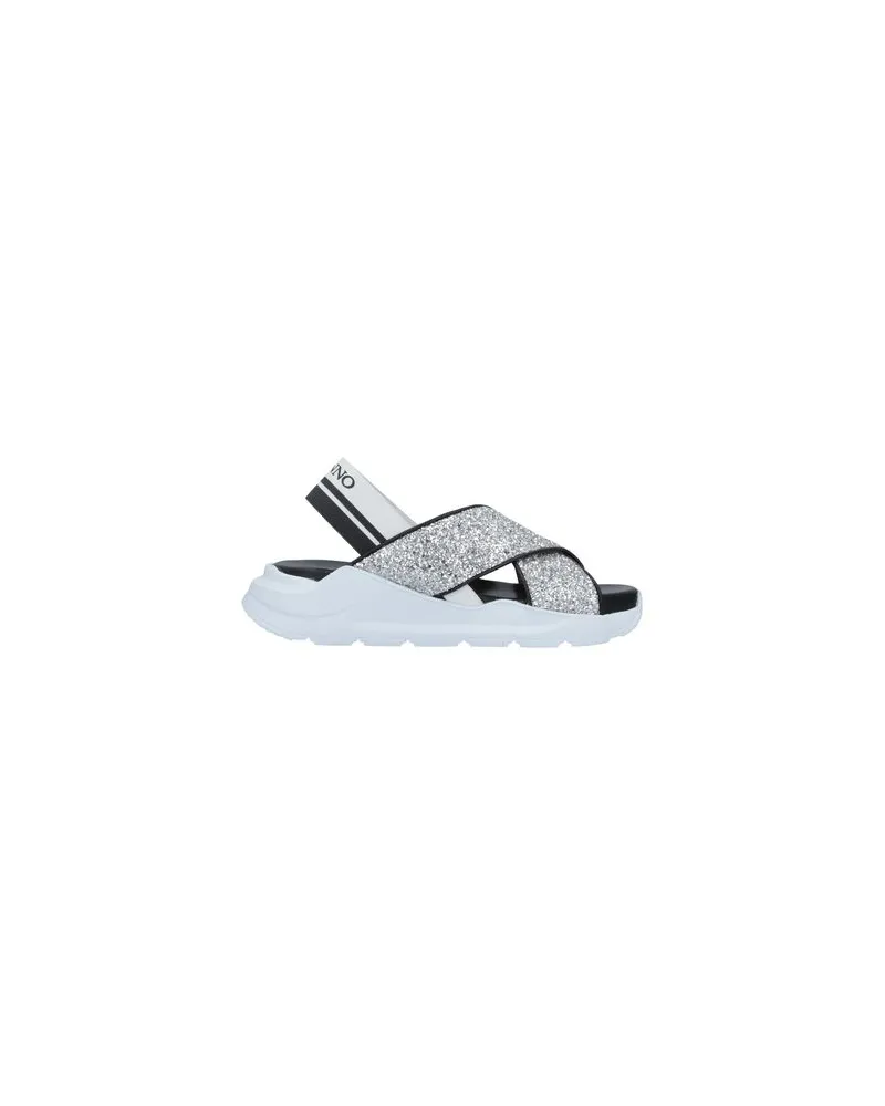 Ermanno Scervino SCHUHE - Sandalenauf YOOX.COM Silber