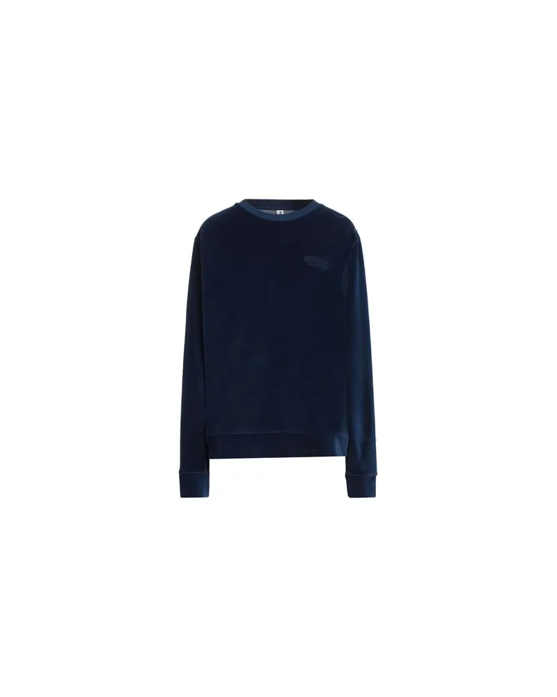 Moschino TOPS - Sweatshirtsauf YOOX.COM Blau
