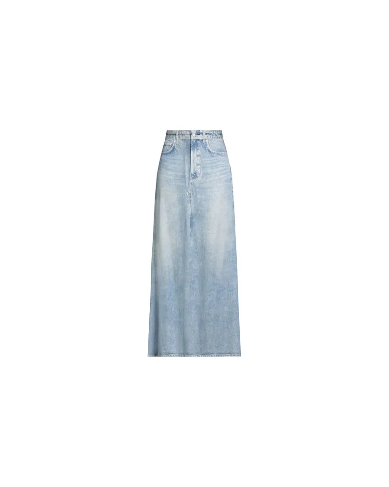 Rag & Bone HOSEN & RÖCKE - Maxi-Röckeauf YOOX.COM Blau