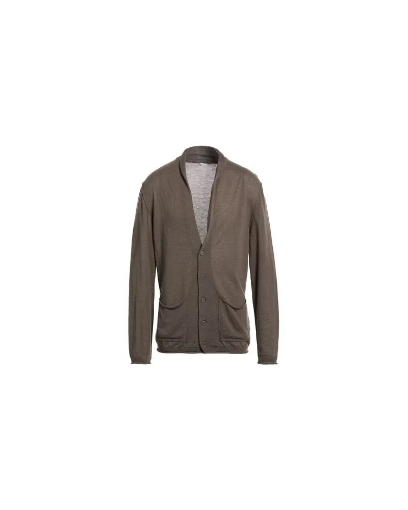 Paolo Pecora Milano STRICKWAREN - Strickjackenauf YOOX.COM Maulwurfsgrau