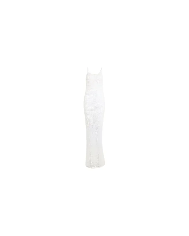 Guess KLEIDER - Maxi-Kleiderauf YOOX.COM Weiß