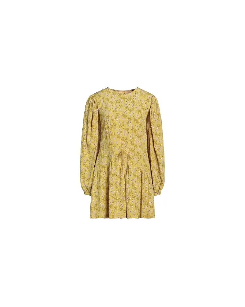 N° 21 KLEIDER - Mini-Kleiderauf YOOX.COM Gelb