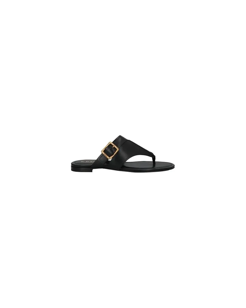 TOD'S SCHUHE - Zehentrennerauf YOOX.COM Schwarz