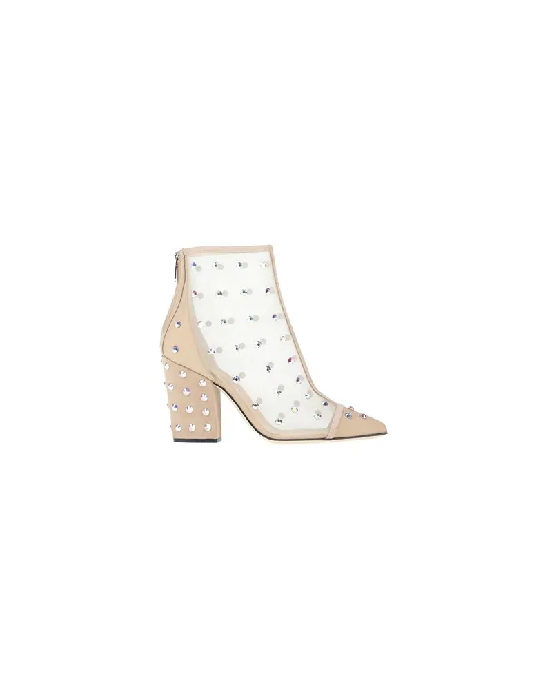 Sergio Rossi SCHUHE - Stiefelettenauf YOOX.COM Beige