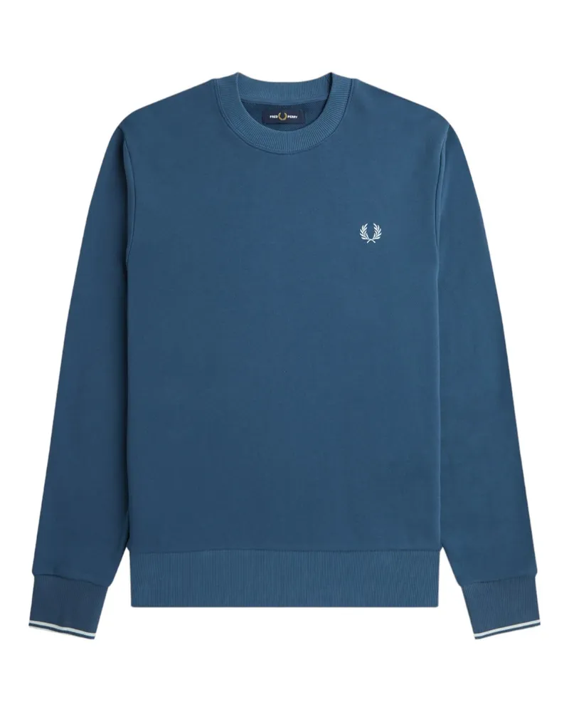 Fred Perry Sweatshirt Blau