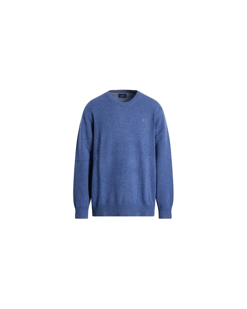 Hackett STRICKWAREN - Pulloverauf YOOX.COM Taubenblau