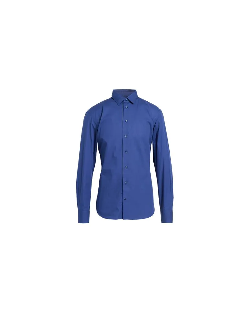 Emporio Armani TOPS - Hemdenauf YOOX.COM Blau