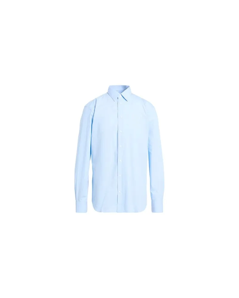 Emporio Armani TOPS - Hemdenauf YOOX.COM Hellblau