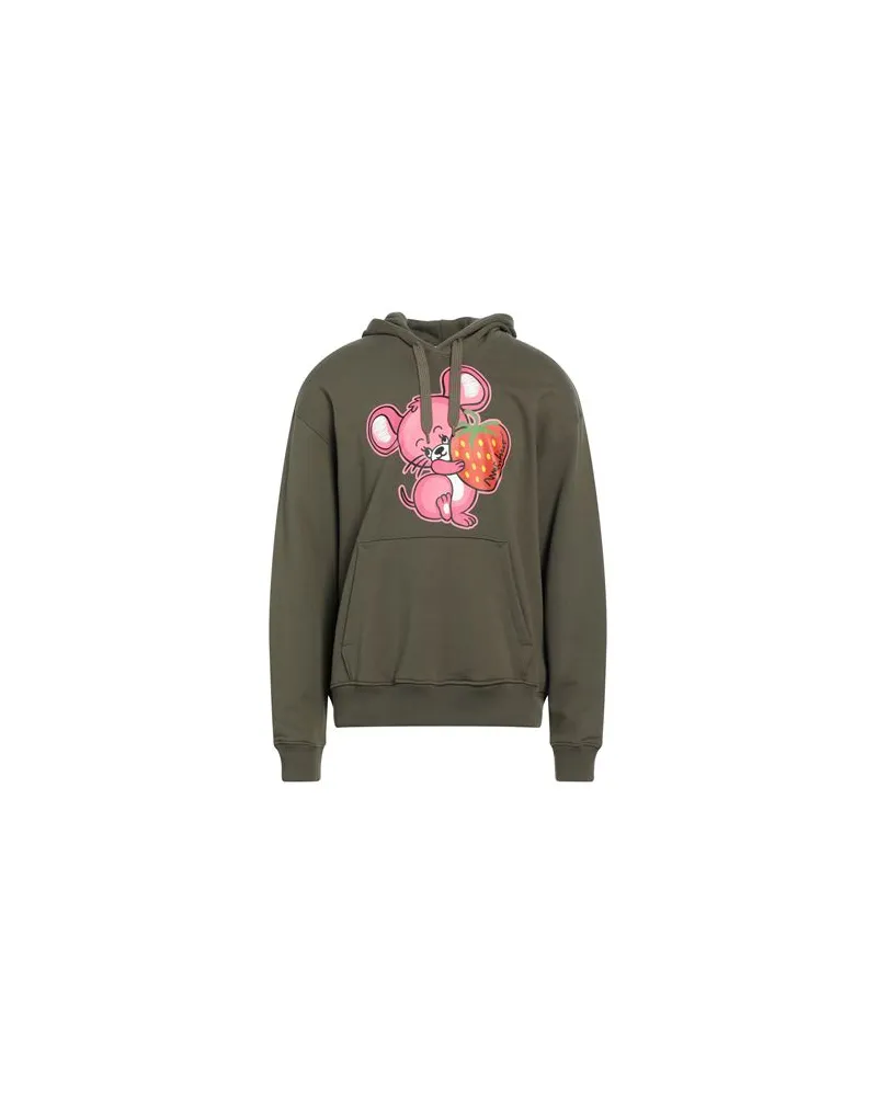 Moschino COUTURE - TOPS - Sweatshirtsauf YOOX.COM Militärgrün