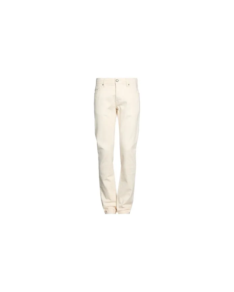 Tramarossa HOSEN & RÖCKE - Jeanshosenauf YOOX.COM Cremeweiß