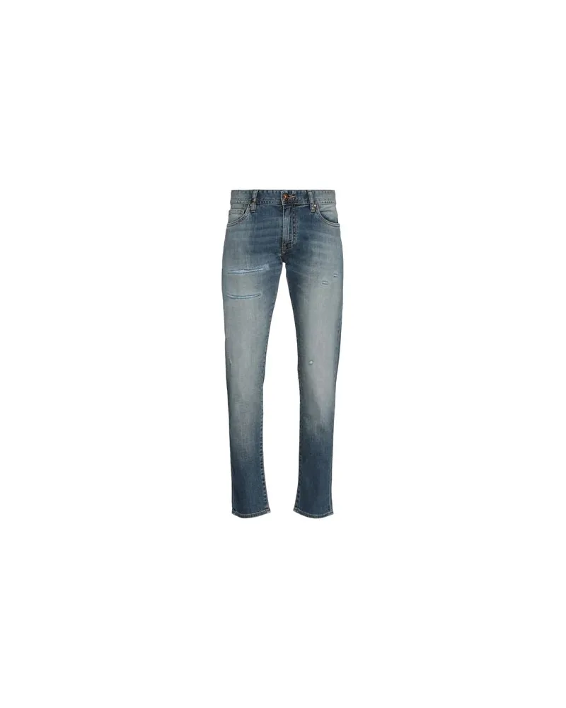 Armani Exchange HOSEN & RÖCKE - Jeanshosenauf YOOX.COM Blau