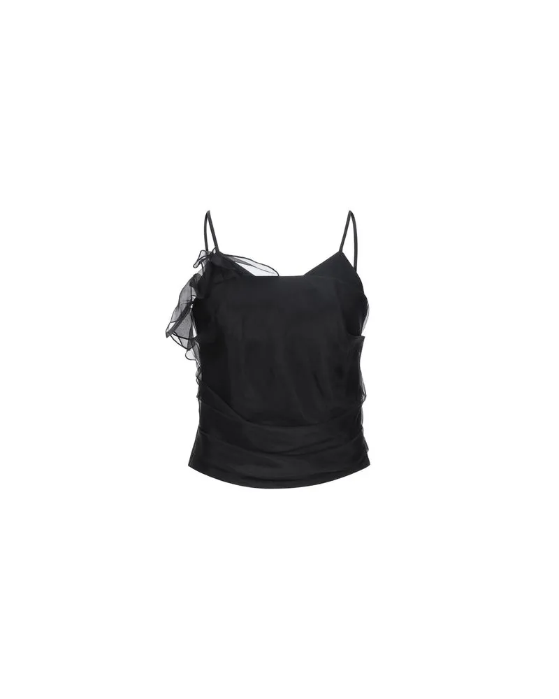 Simona Corsellini TOPS - Topsauf YOOX.COM Schwarz