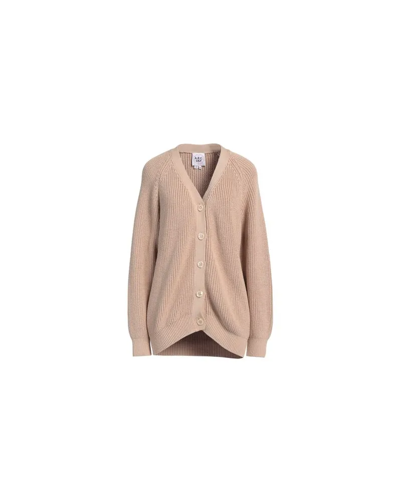 A.P.C. STRICKWAREN - Strickjackenauf YOOX.COM Sand